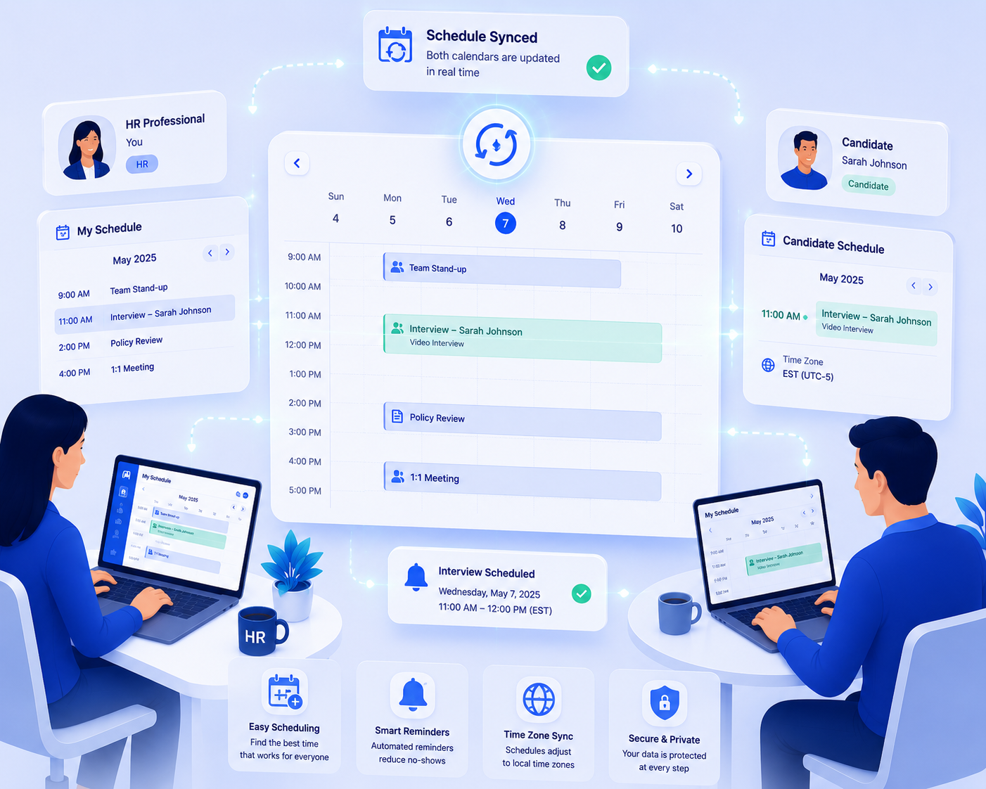 How to optimize interview scheduling and improve the candidate experience